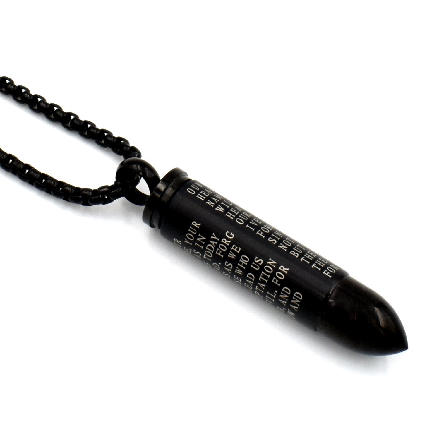 Leather necklace with cremation ashes - A memorial keepsake of a loved one  within reach